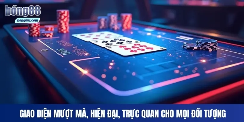 Giao diện mượt mà, hiện đại, trực quan cho mọi đối tượng