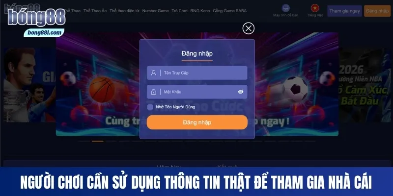 Người chơi nên tìm hiểu chính sách bảo mật trước khi tham gia